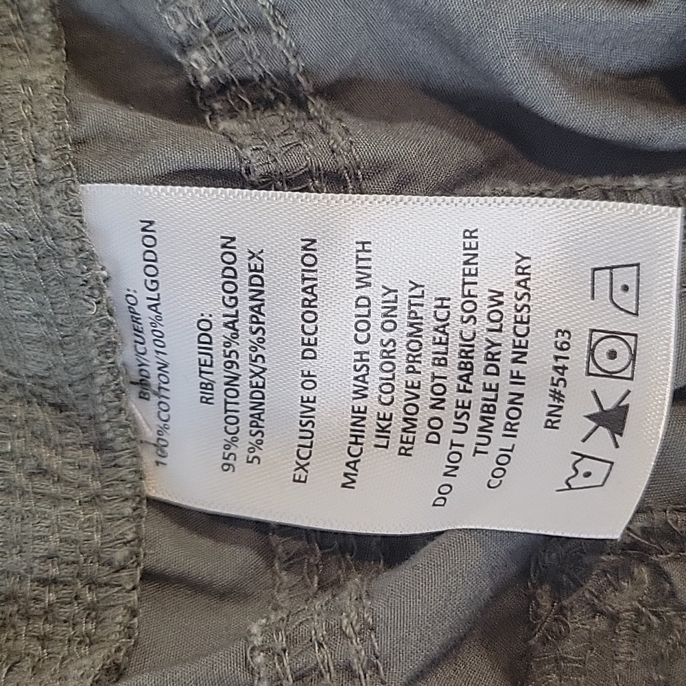 Calvin Klein NWT Olive Green Capris Womens Size Small - Picture 7 of 15